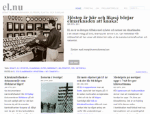 Tablet Screenshot of el.nu